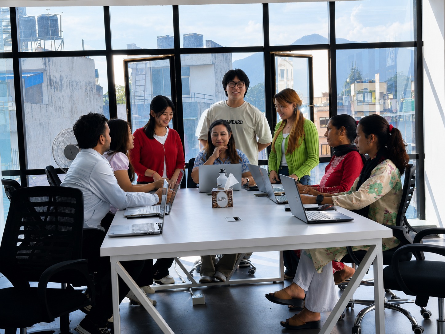 EJS Kathmandu office — candidate screening and pre-departure training centre